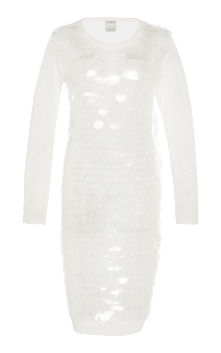 Huishan Zhang Darlene Disc Knit Dress