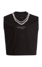 Moda Operandi Giambattista Valli Jersey Jewel Neck Top