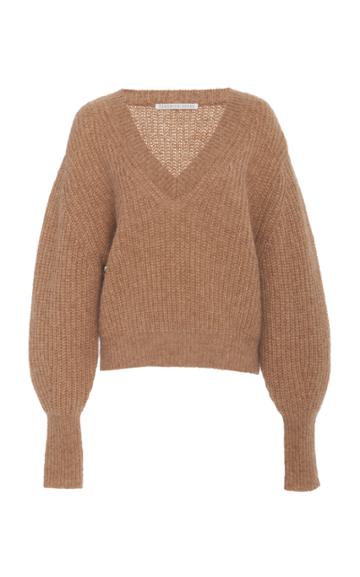Veronica Beard Nyssa Oversized Rib-knit Pullover Sweater