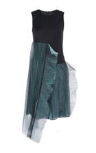 Paskal Sleeveless Dress With A Pleated Skirt