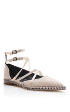 Lanvin Lace Up Ballerina Flat
