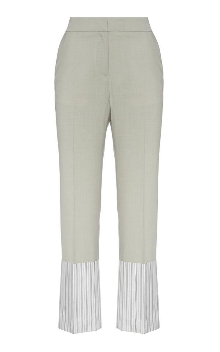 Fabiana Filippi Striped Hem Trouser