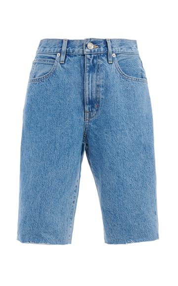 Slvrlake Beatnik Rigid High-rise Denim Shorts