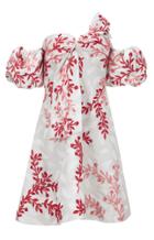 Razan Alazzouni Floral Embellished Mini Dress
