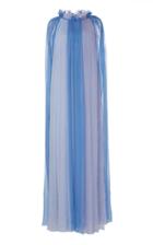 Luisa Beccaria Caped Silk Gown