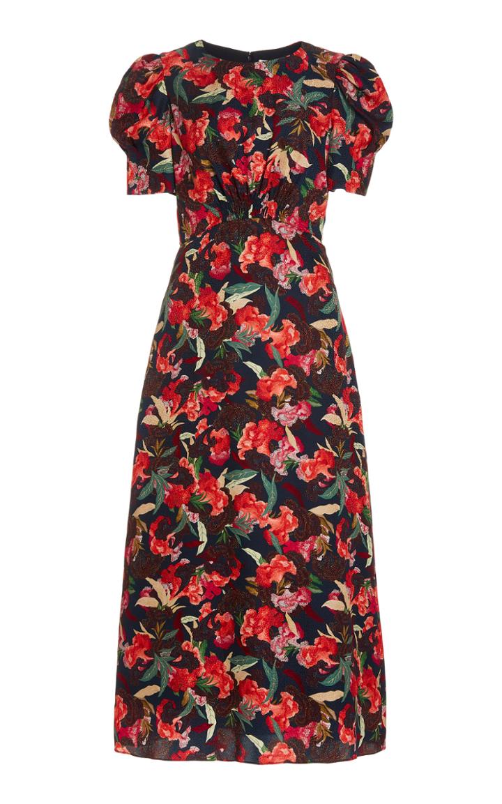 Moda Operandi Saloni Bianca Silk Dress