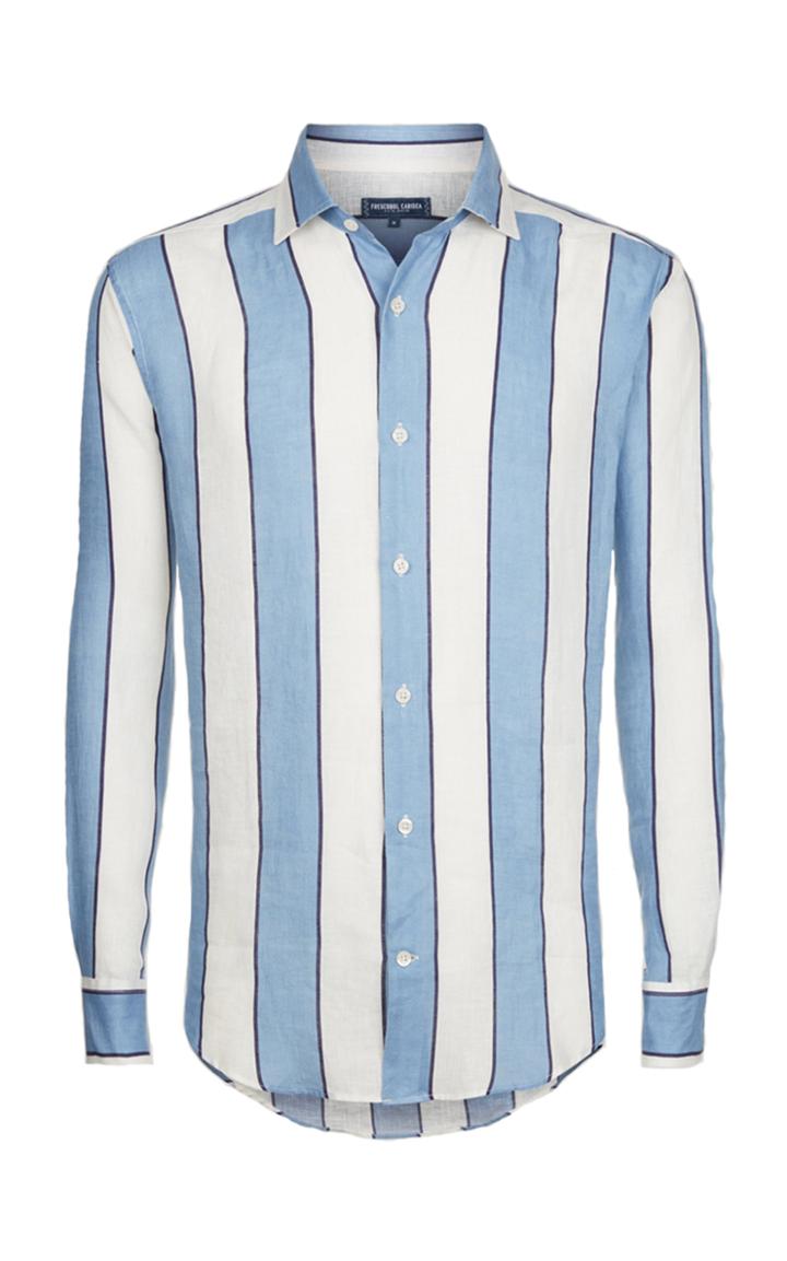 Frescobol Carioca Striped Button-down Shirt