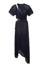 Jonathan Simkhai Pearl Crochet Short Sleeve Dress