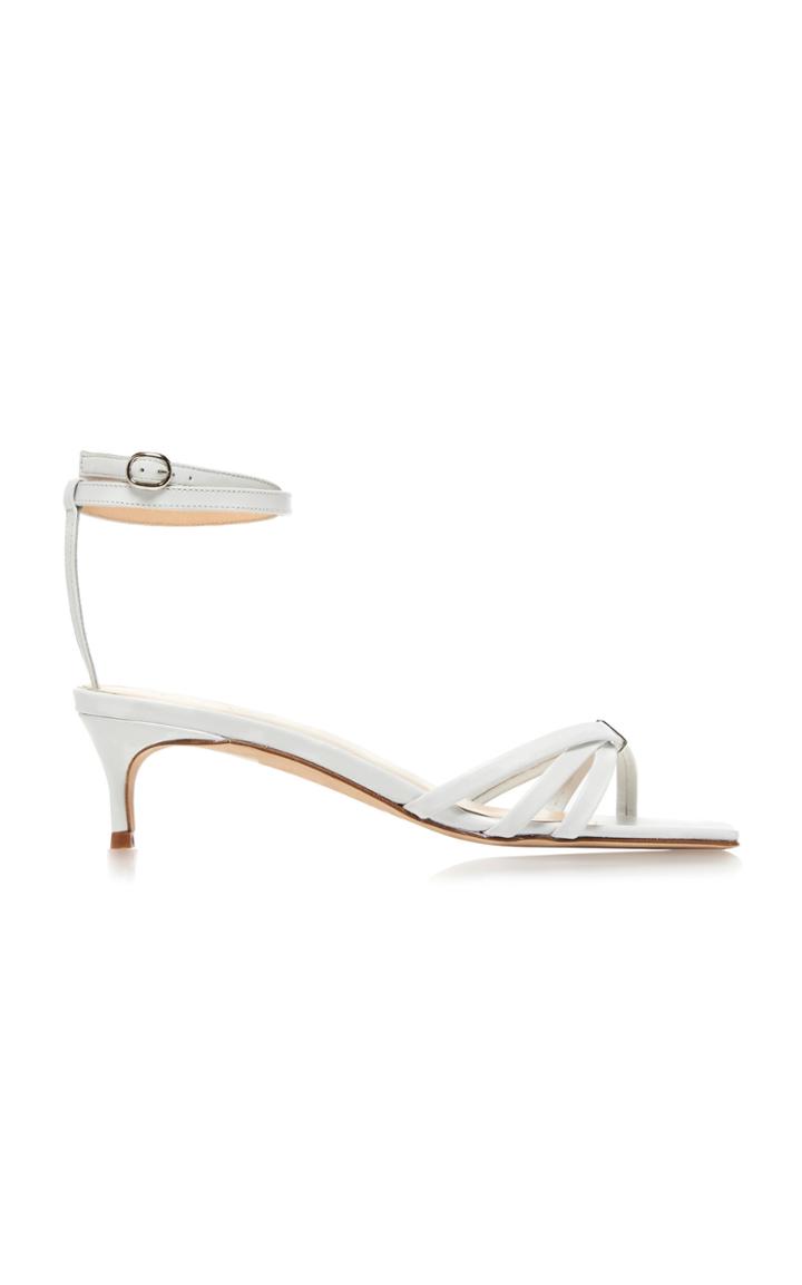 By Far Kaia Leather Sandals Size: 35