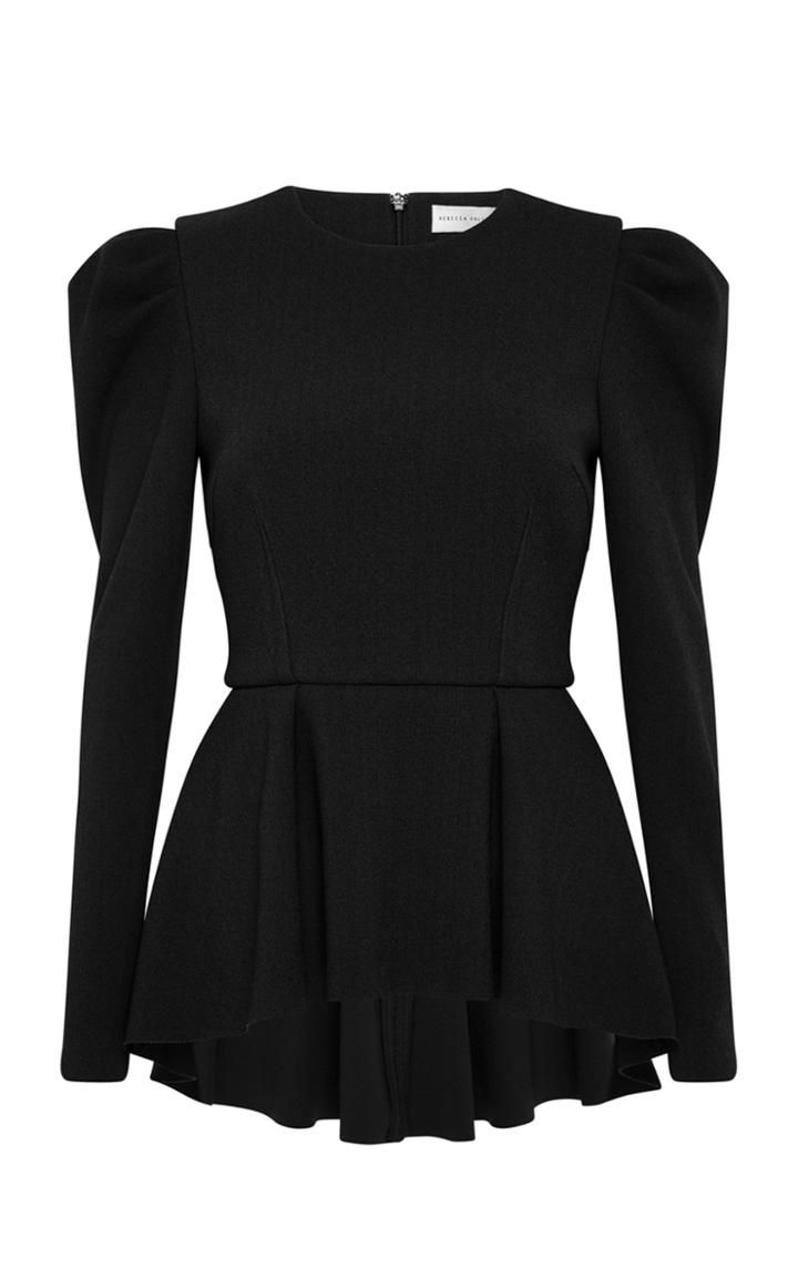 Moda Operandi Rebecca Vallance Amina Puff-sleeve Ponte Top