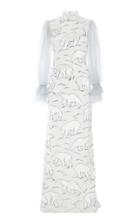 Sandra Mansour Mirroir Glacial Dress