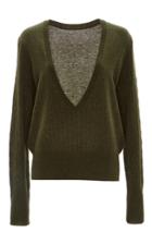 Tome Recycled Cashmere V-neck Sweater
