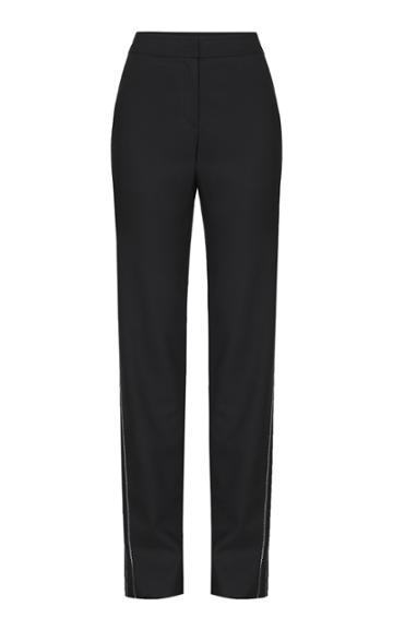Thomas Puttick Straight Leg Petal Stitch Trouser