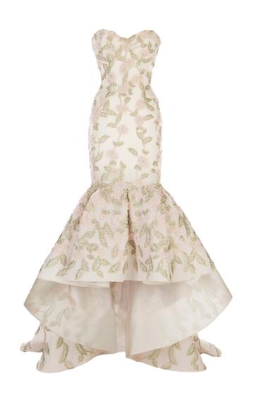 Maison Yeya Alexandrie Embroidered Gown