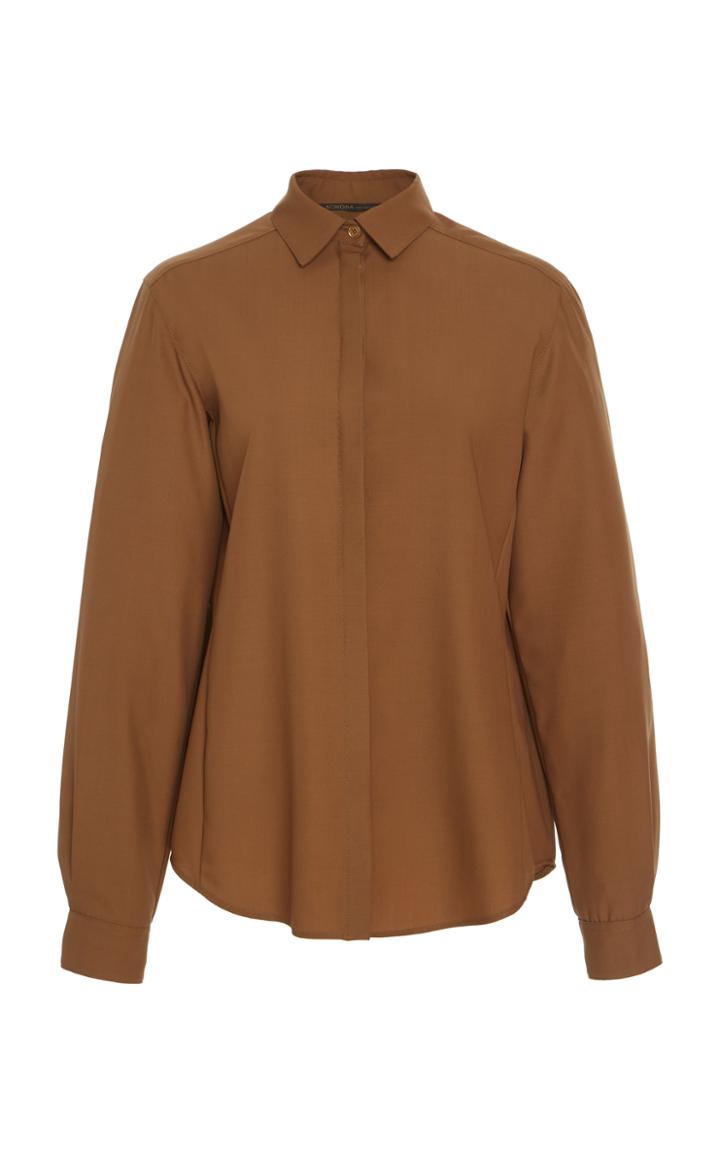 Agnona Eternals Fresco Lana Wool Shirt