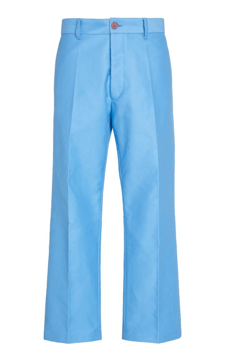 Marni Pleated Cropped Trousers