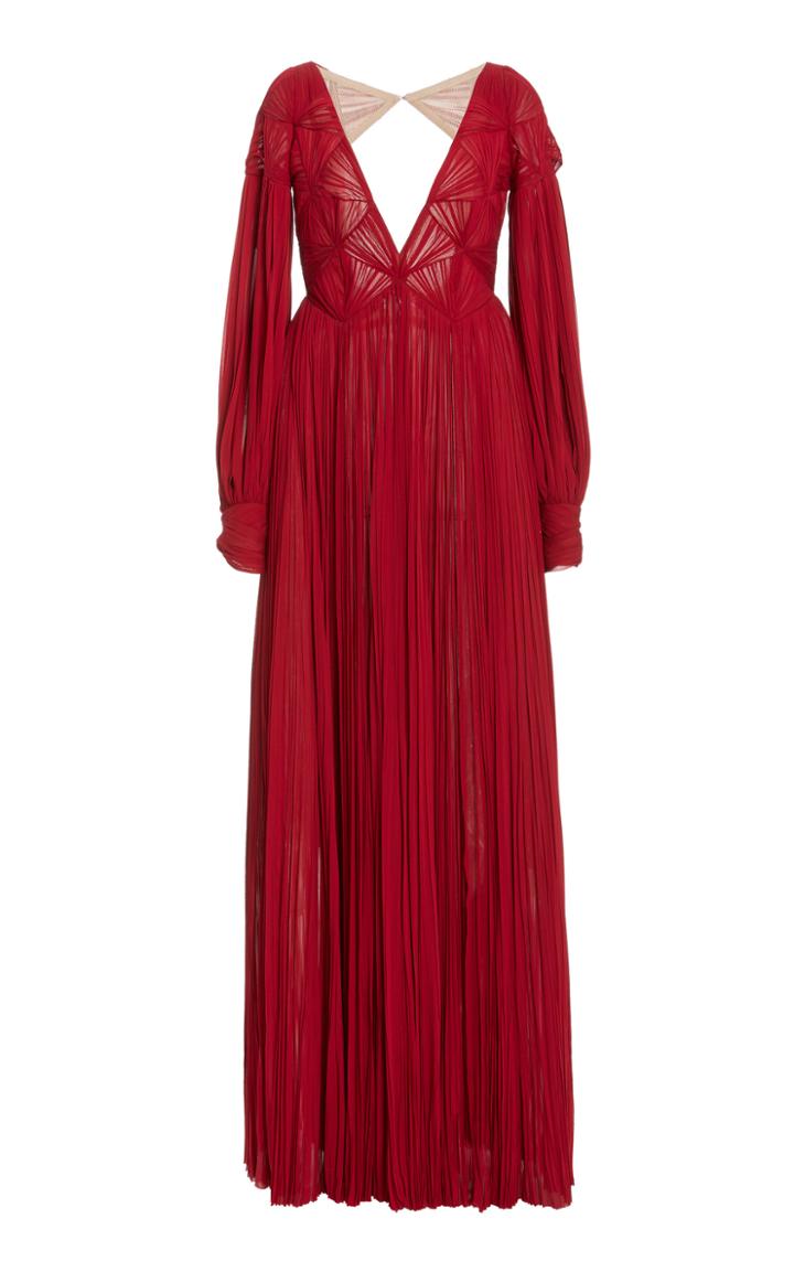 Moda Operandi J. Mendel Pliss Gown