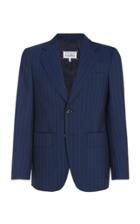 Maison Margiela Pinstriped Wool Blazer