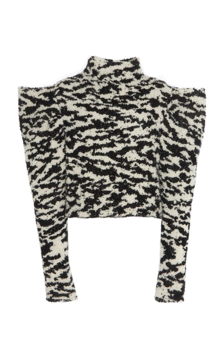 Isabel Marant Delphine Exaggerated Sleeved Knit Turtleneck