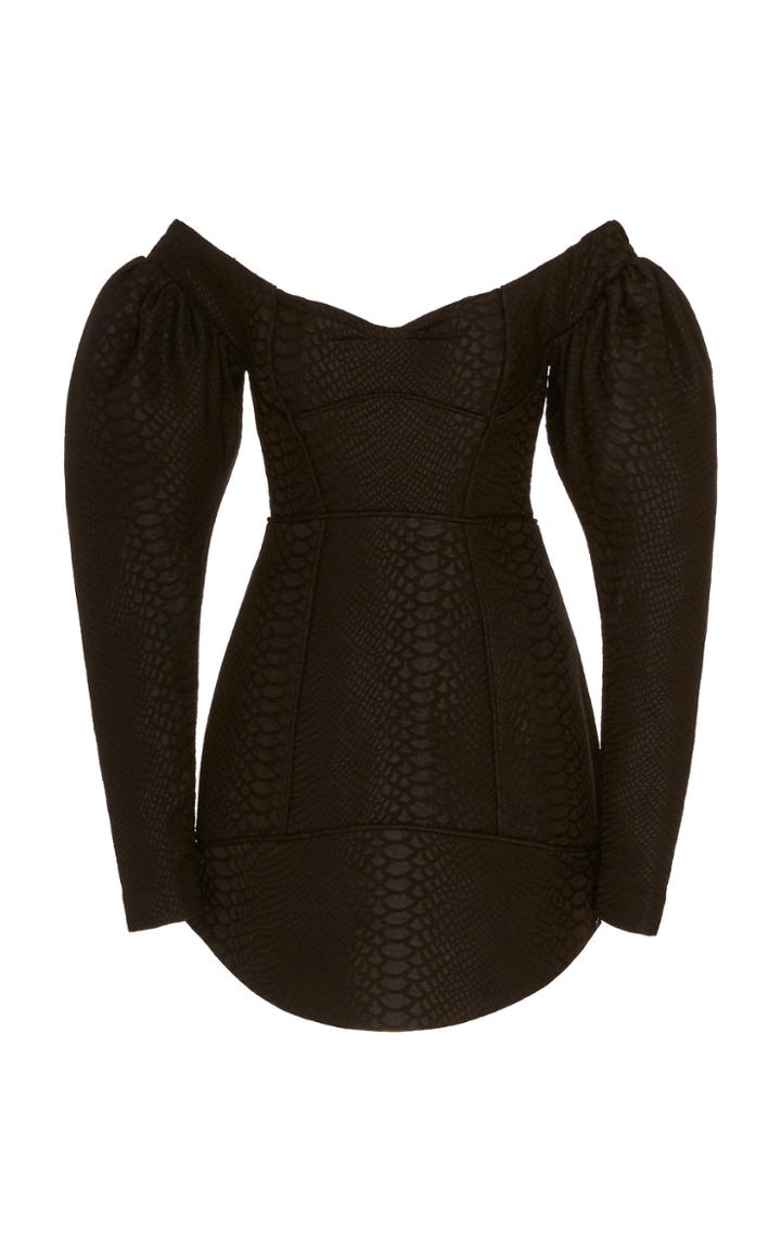 Moda Operandi Acler Mallen Puff Sleeve Mini Dress Size: 2