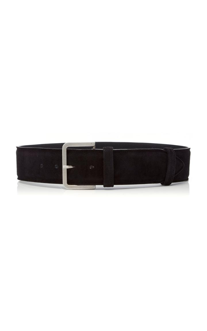 Brock Collection Wide Suede Belt