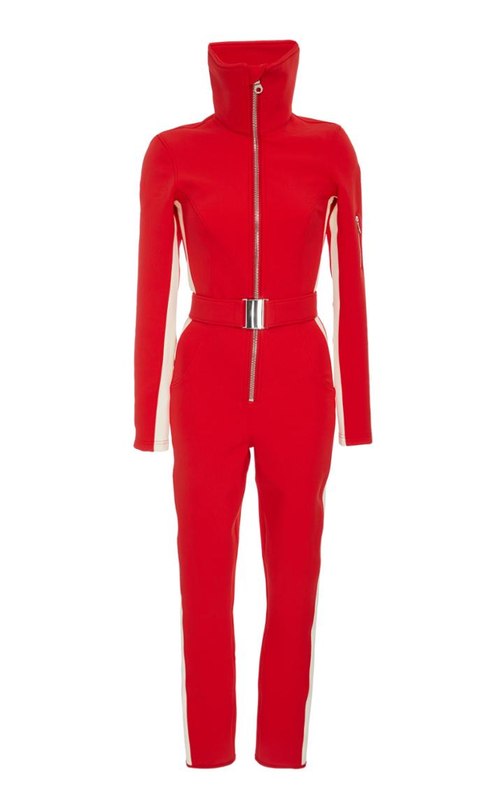 Cordova Aspen Striped Stretch-shell Snowsuit Size: L