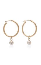 Mateo Detachable Pearl Hoop Earrings