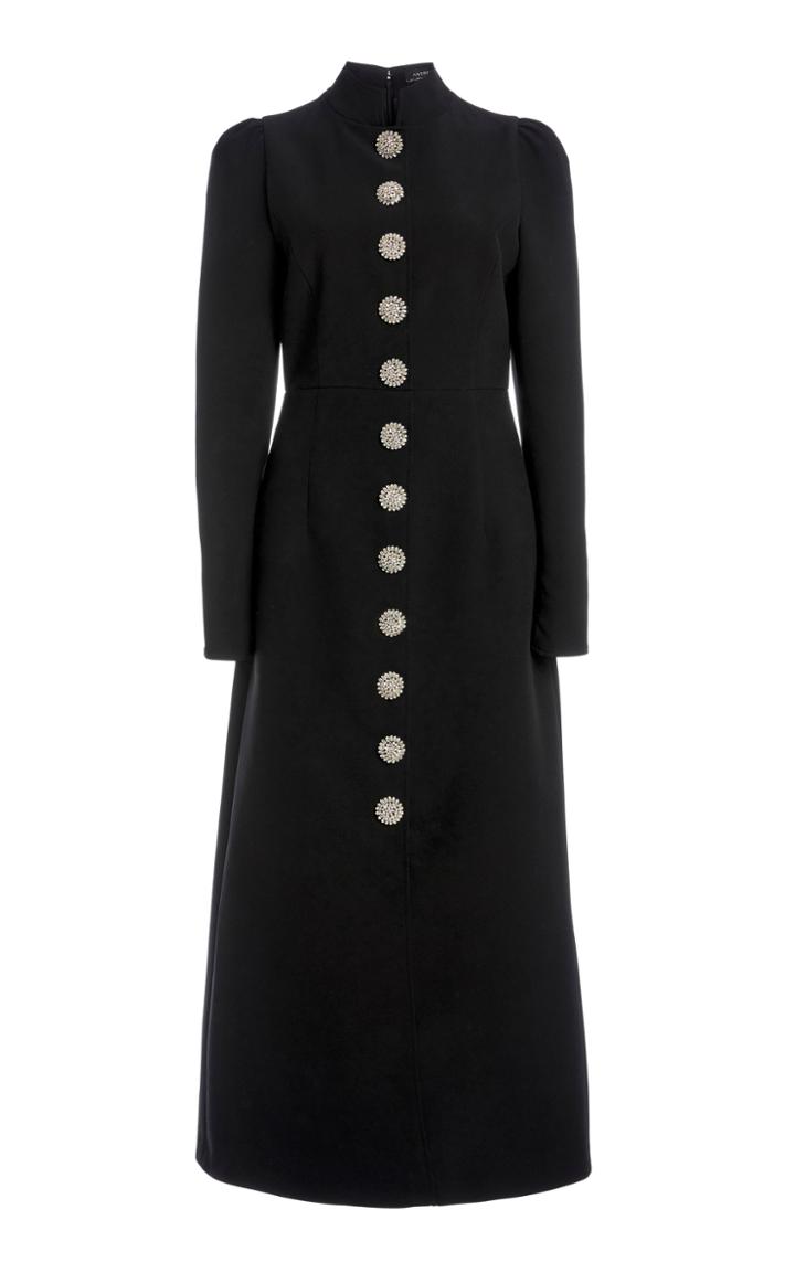 Moda Operandi Andrew Gn Button-detailed Crepe Shirt Dress
