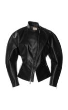 Christopher Kane Leather Multi Zip Biker Jacket
