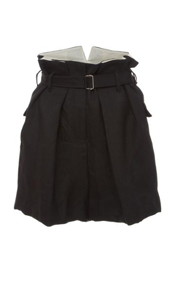 Albino Teodoro Belted Shorts