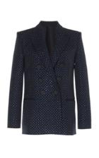 Dundas Crystal Encrusted Double Breasted Jacket