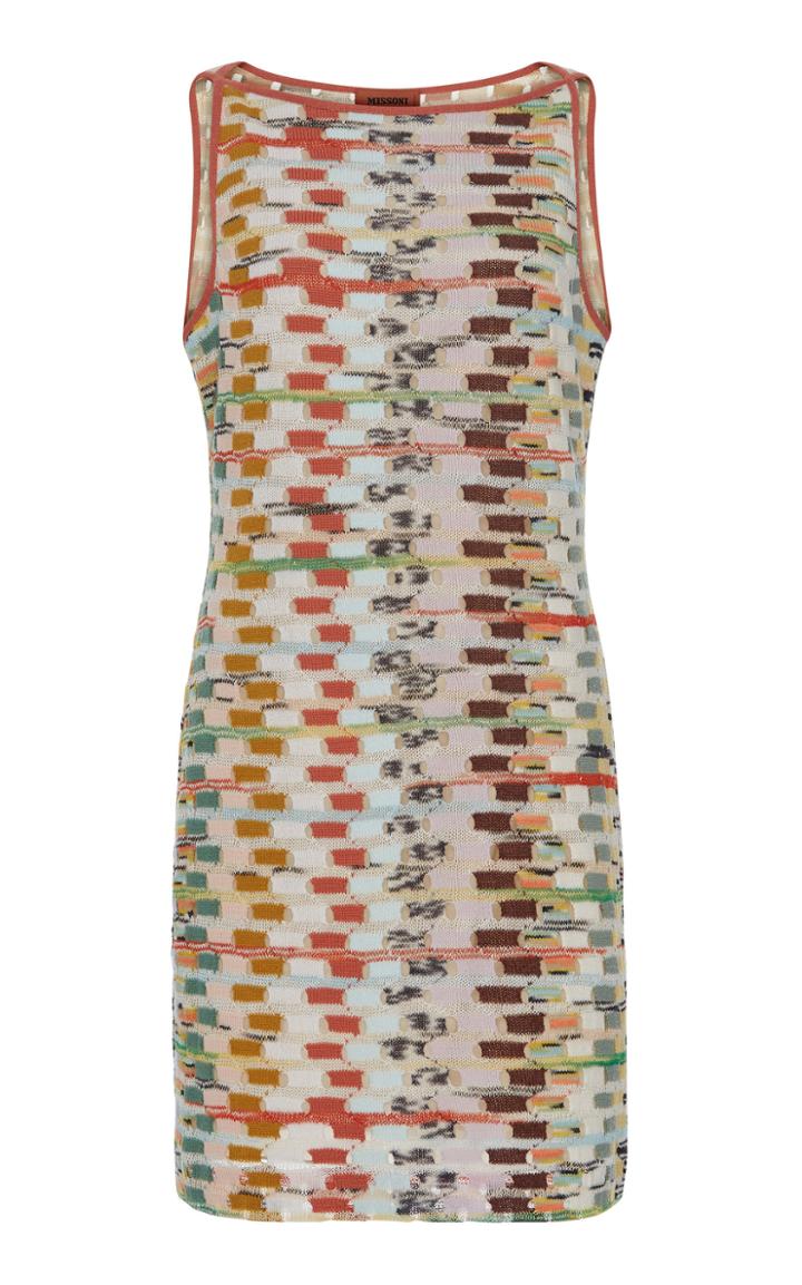 Missoni Sleeveless Bateau Neck Dress