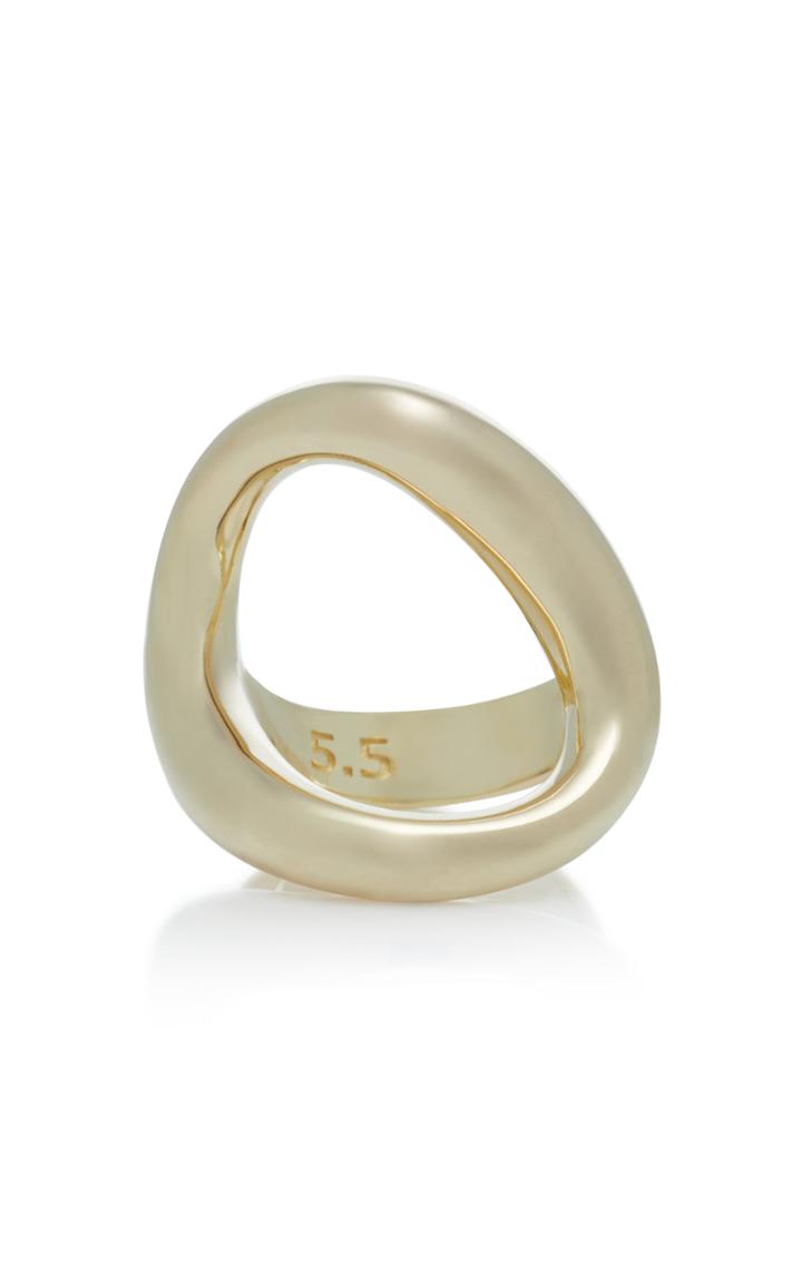 Lisa Corbo Mae 18k Gold-plated Ring Size: 5.5
