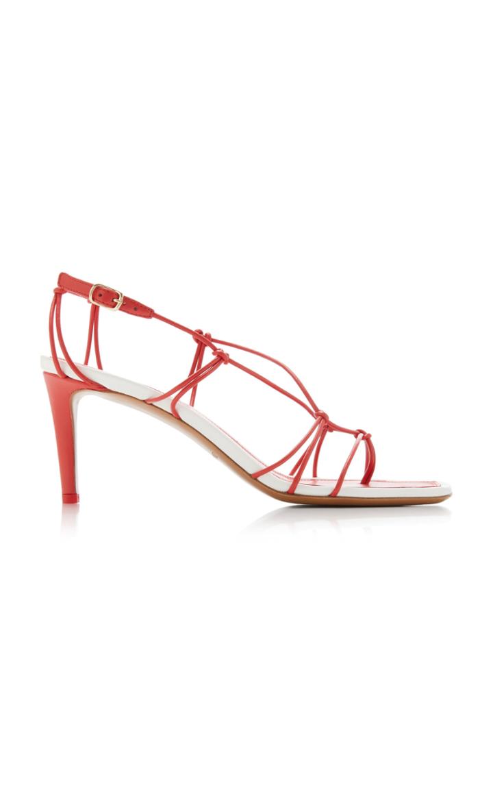 Moda Operandi Zimmermann Knotted Strap Kitten Heels Size: 37