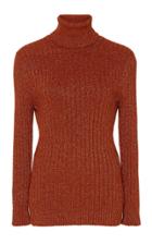 Michael Kors Collection Ribbed Lurex Sweater