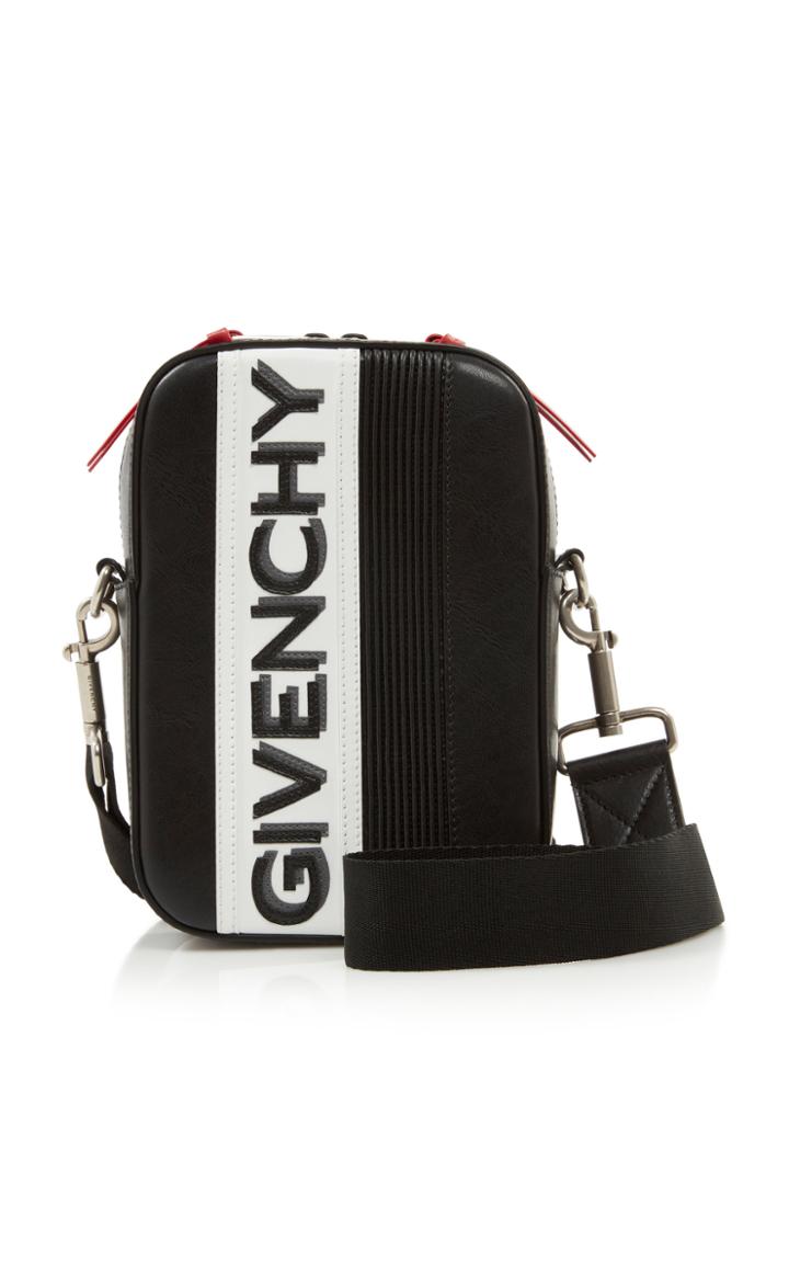 Givenchy Mc3 Leather Messenger Bag