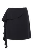 Goen.j Asymmetric Ruffled Mini Skirt