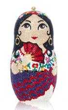 Moda Operandi Judith Leiber Couture Seorita Russian Doll Crystal Novelty Clutch