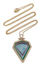 Jenny Dee Power Totem 18k Gold And Multi-stone Necklace
