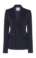 Galvan Pinstripe Jones Blazer Jacket