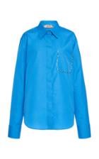 Moda Operandi N21 Embellished-pocket Button-down Shirt