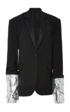 Monse Large Sequin Cuff Jacket