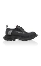 Alexander Mcqueen Thick-soled Leather Shoes