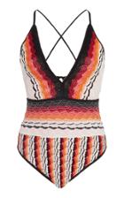 Missoni Mare Open Back One-piece Swimsuit