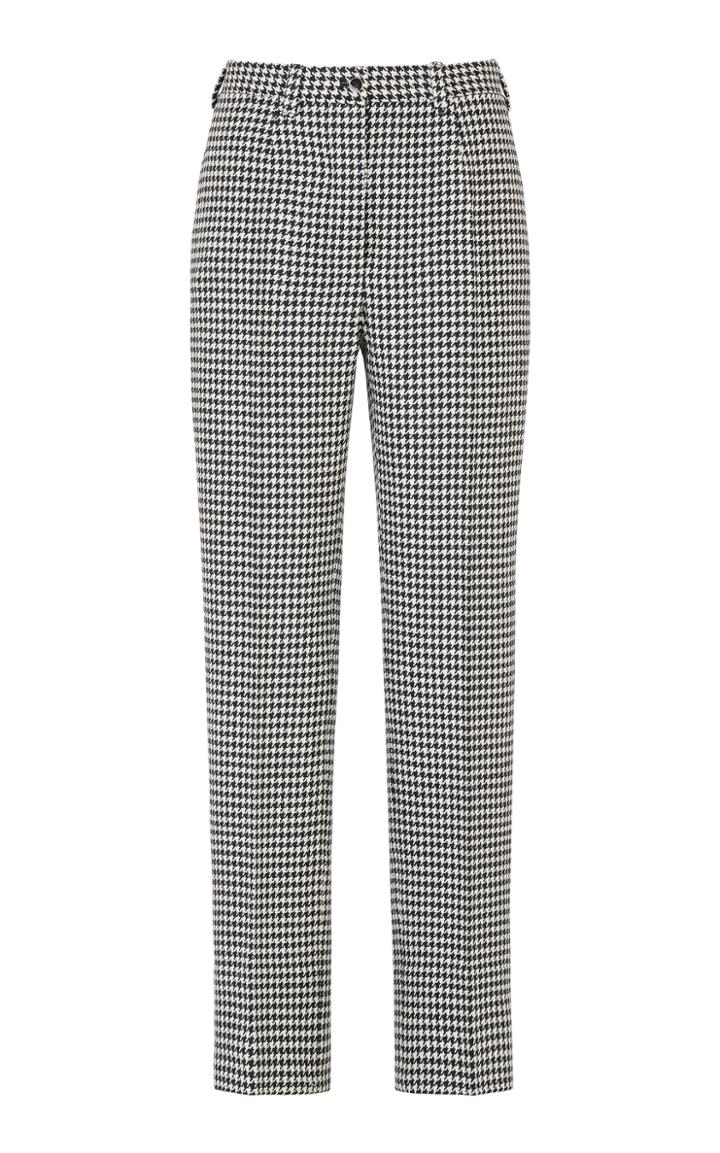 Moda Operandi Giuliva Heritage The Altea Houndstooth Wool Trousers