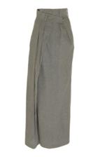 A.w.a.k.e. Pirt Wool-cashmere Wrap Skirt