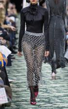 Paco Rabanne Crystal Pendants Metal Skirt