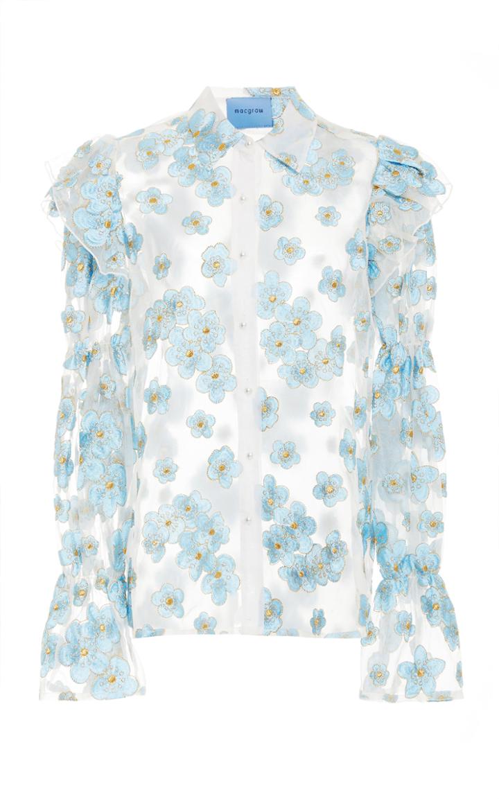 Moda Operandi Macgraw Souffle Blouse Size: 8