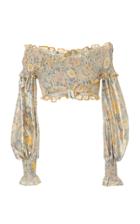 Alice Mccall Ring My Bell Off The Shoulder Top
