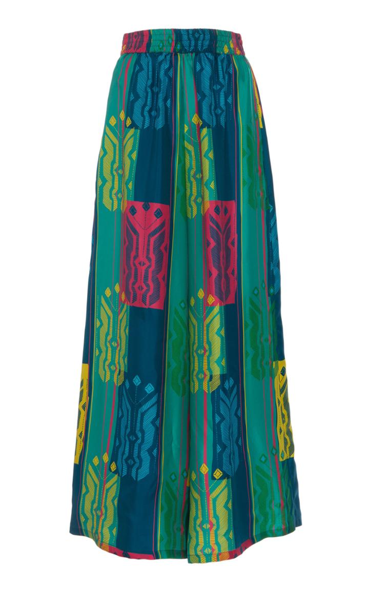 Rianna + Nina Fyori Carnaval Silk Pants